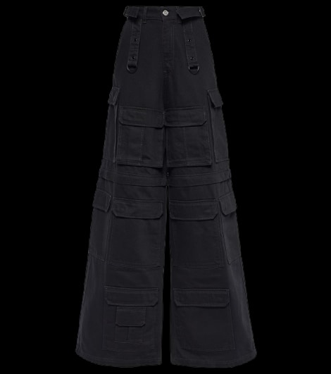 Vetements Black Cargo