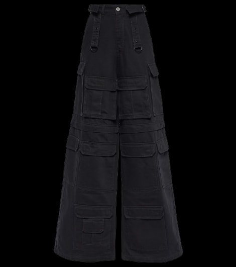 Vetements Black Cargo