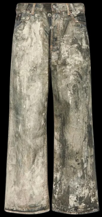 Acne Studios Painted Denim