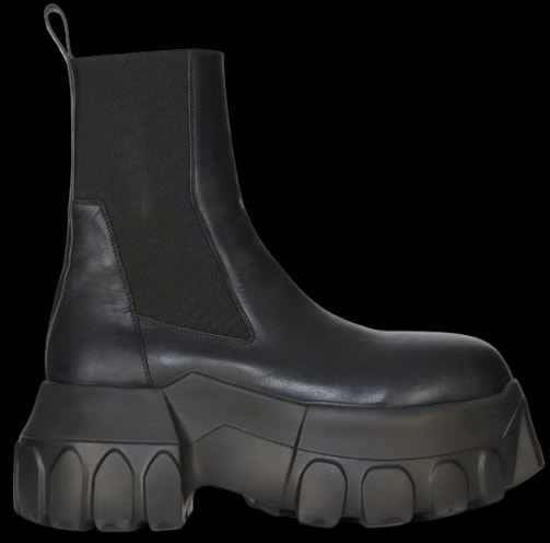Rick Owens Beatle Tractor Boots