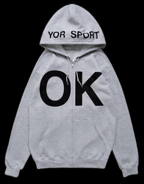 Yori x Ok Zip Up Hoodie