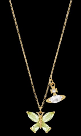 Vivienne Westwood Butterfly Necklace
