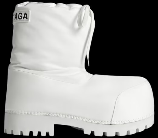 Balenciaga Skiwear Alaska Boots White