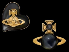 Vivienne Westwood Heart Earrings