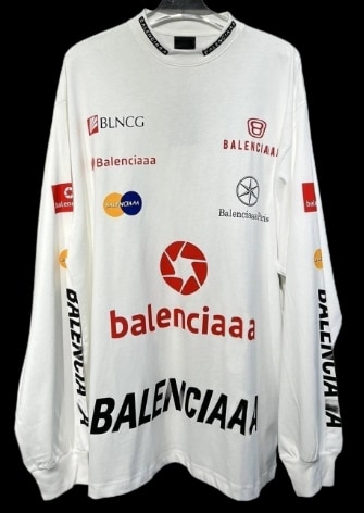 Balenciaga Logo Longsleeve