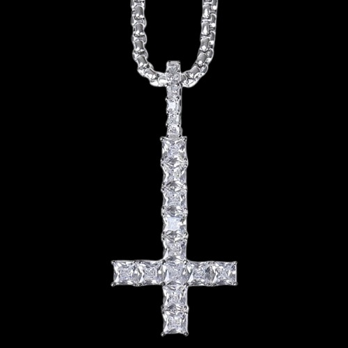 Opium / Upside Down Cross Chain