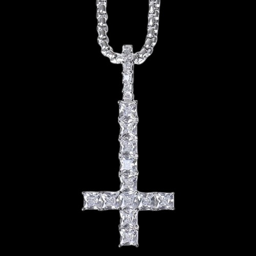 Opium / Upside Down Cross Chain