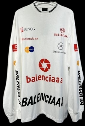 Balenciaga Logo Longsleeve