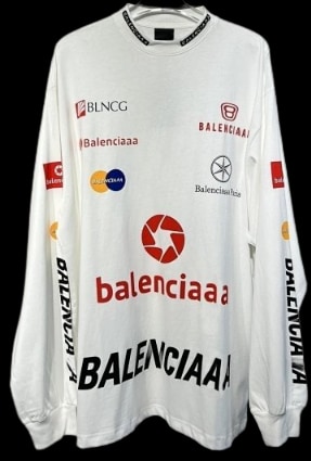 Balenciaga Logo Longsleeve