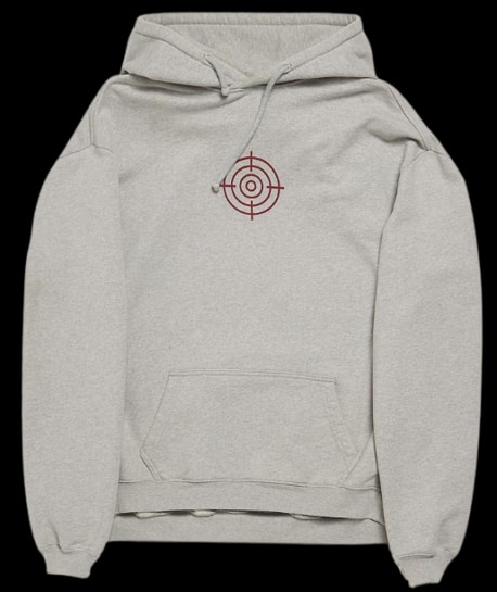 Vetements Gunsclub Hoodie (Grey)