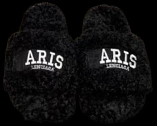 Balenciaga Paris Fur Slippers