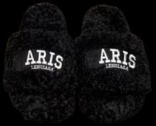 Balenciaga Paris Fur Slippers