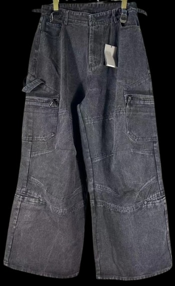 balenciaga Skiwear Denim Cargo