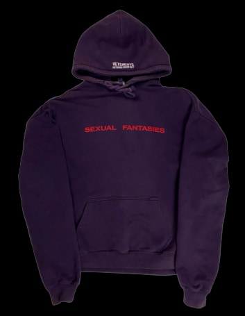Vetements Sexual Fantasies Hoodie