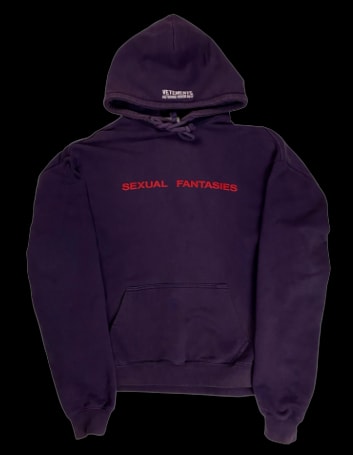 Vetements Sexual Fantasies Hoodie