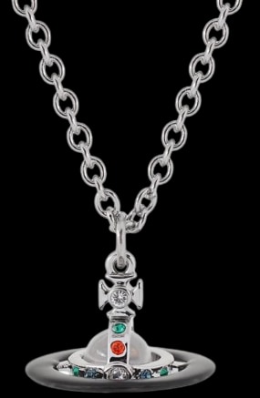 Vivienne Westwood Saturn Ring Necklace