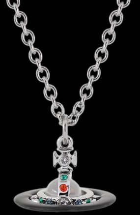 Vivienne Westwood Saturn Ring Necklace