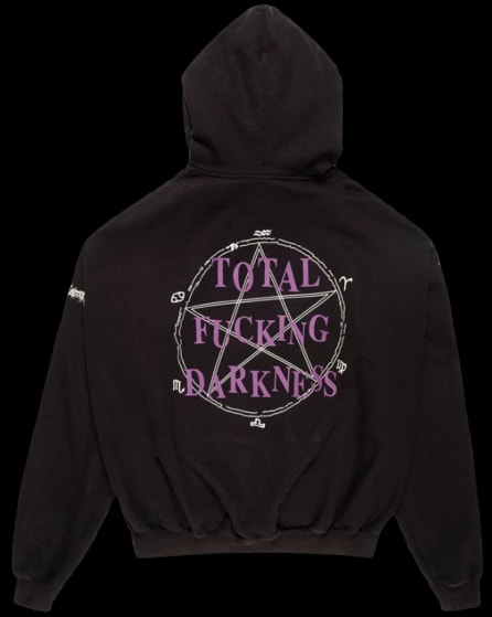 Vetements TFD Zip Up Hoodie