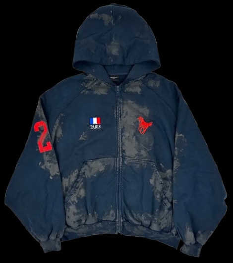 Balenciaga Muddy Polo Hoodie