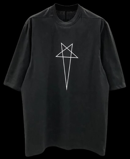 Rick Owens Pentagram Shirt