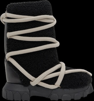 Rick Owens Lunar Boots Black