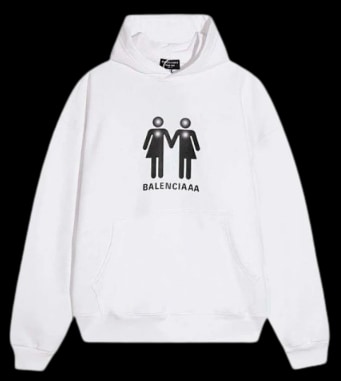 Balenciaga Flag Pride Hoodie