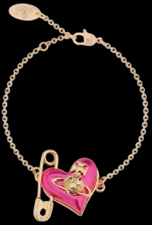 Vivienne Westwood Heart Pearl Bracelet