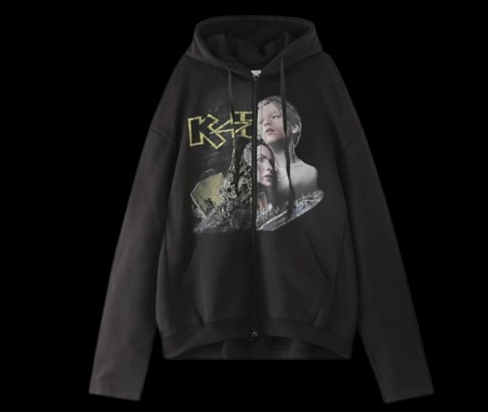 Vetements Titanic Zip Up