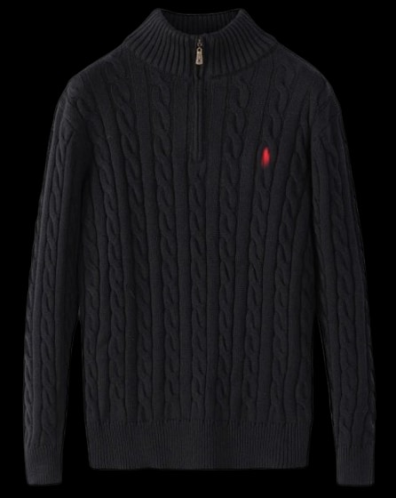 Ralp Lauren Half Zip Knit (4 colorways)
