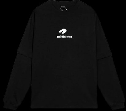 Balenciaga Fading Logo Longsleeve
