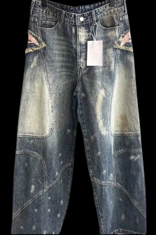Acne Studios Embroidered Jeans