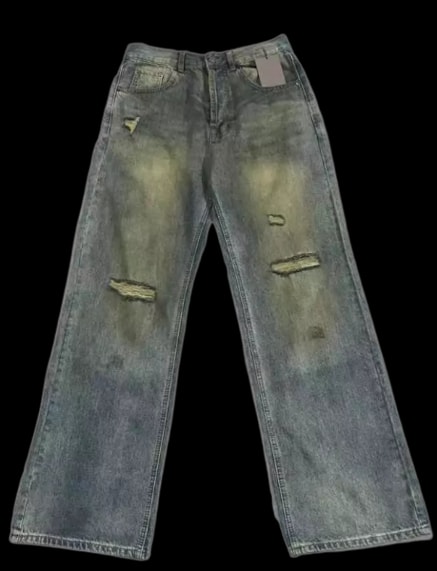 Balenciaga Waxed Denim