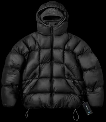 Palace Hooded Puffer Jacket (without logo)
