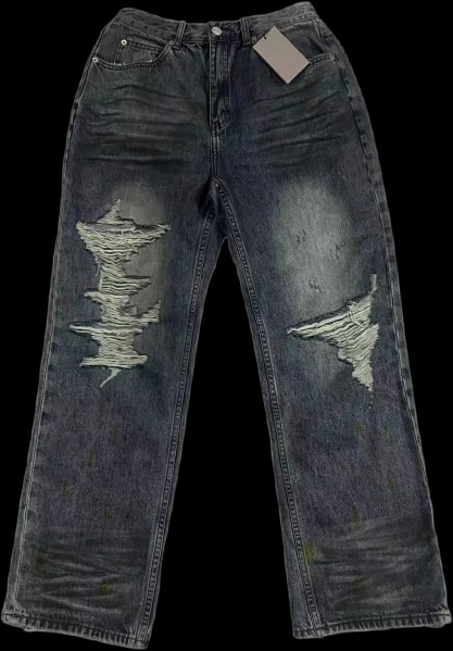 Balenciaga Destroyed Denim