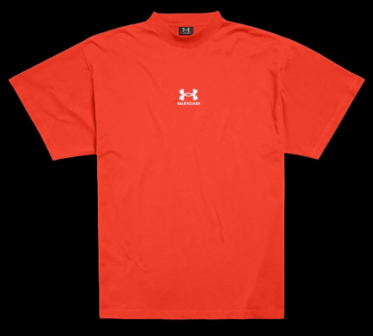 Balenciaga x Underarmour Red Shirt