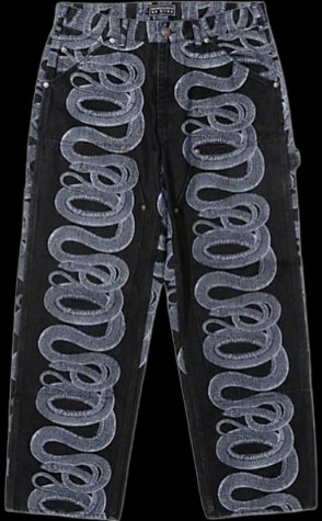 Hysteric Glamour Snake Denim