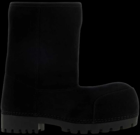 Balenciaga Alaska
Fur Mid Boot 
(Black)
