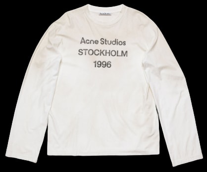 Acne Studios White Longsleeve