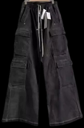 Rick Owens Edfu 
Cargo Denim Cargo
(black)