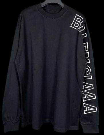 Balenciaga Logo Longsleeve