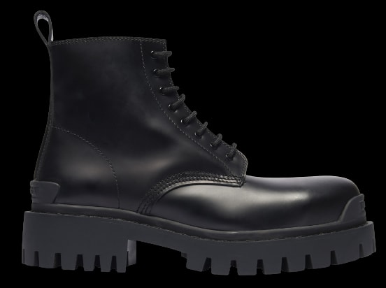 Balenciaga Leather Strike Boot