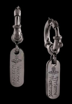 Vivienne Westwood Tag Earrings