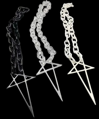 Rick Owens Pentagram Chain (3 colorways)