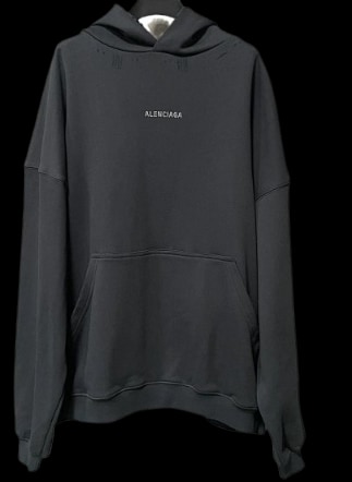 Balenciaga Glitter Logo Hoodie