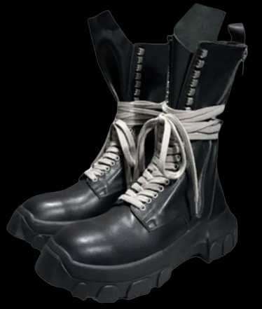 Rick Owens Megalace Boots