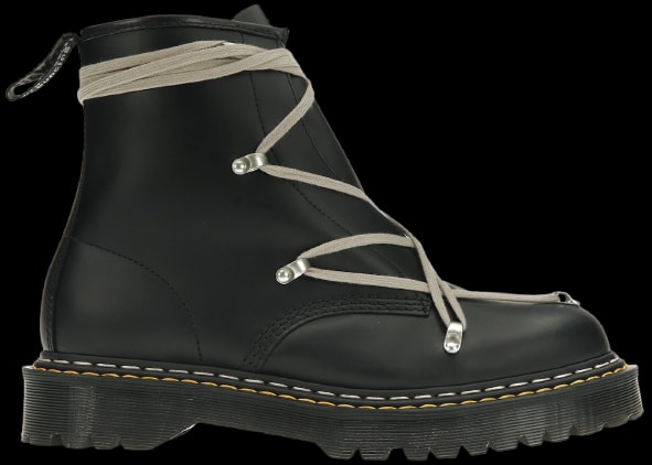 Rick Owens x DR Martens Leather Boots (very budget)