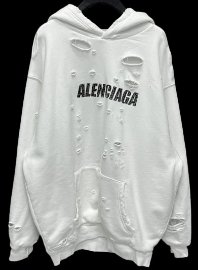 Balenciaga Distressed Hoodie