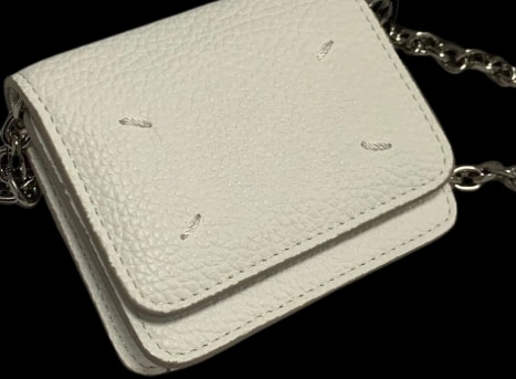 Margiela Leather Keychain Wallet