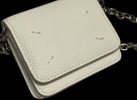 Margiela Leather Keychain Wallet