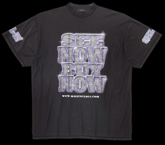 Balenciaga Best Batch "See now" Shirt